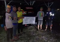 Kerukunan Relawan Gambut Salurkan Bantuan Untuk Korban Banjir Kalteng