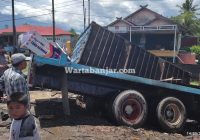 Berikut Identitas Sopir Truk Tronton Tabrak Warung di Liang Anggang, Jalani Perawatan di RSI Sultan Agung