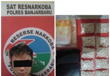 Ribuan Butir Obat Daftar G Diamankan dari RH di Kos-kosan Banjarbaru