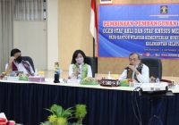 Penguatan Zona Integritas di Kanwil Kemenkumham Kalsel, Staf Ahli dan Staf Khusus Menteri Beri Arahan