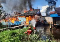 Korban Kebakaran di Gambut Mengungsi Ke Kantor UPT dan Rumah Keluarga, Tak Jauh dari Lokasi Musibah Itu