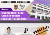 Hari Kesehatan Gigi Nasional, Ikut Webinar Dapat Dooprize Pasang Behel Gratis