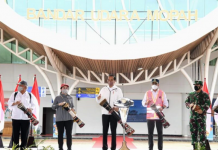 Presiden Resmikan Terminal Baru Bandara Mopah di Kabupaten Merauke