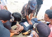Pelaku Wisata Pantai Batakan Baru Tanah Laut Dilatih Penanganan Rescue