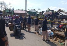 Kondisi Terkini Pasca-kebakaran di Sungai Tabuk, Relawan Distribusikan Bantuan dari Tagana dan Dinsos Kalsel