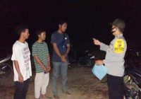 Tempat Remaja Kumpul Disisir Bhabinkamtibmas Polsek Bintang Ara