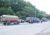 Truk Kelebihan Muatan Terjaring Razia Tim Gabungan di Banjarbaru