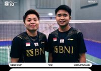 Duet Baru Apriyani Rahayu/Putri Syaikah Antar Timnas Atasi Prancis di Grup A Piala Uber 2020