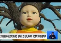 Boneka Squid Game Hadir di Indonesia, Pengunjung Berebut Foto Maskot Drama Korea Ini