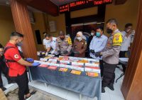 Polresta Banjarmasin Musnahkan 1,6 Kg Sabu dan 658 Butir Ekstasi