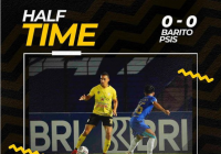 Babak I Barito Putera Vs PSIS Semarang Berakhir Skor Kacamata