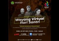 Semarak Hari Santri 2021, Kemenag Gelar Wayang Virtual ‘Semar Bangun Pesantren’