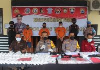 Satres Narkoba Polres Balangan Tangkap Warga Kusambi Lampihong Bersama 55.000 Pil Mengandung Narkotika