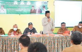 Tim Forum Kabupaten Kota Sehat Tanah Bumbu Dorong Warga Desa BAB di Jamban Sehat