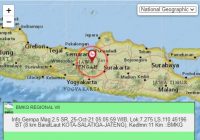Jawa Tengah Diguncang Gempa 34 Kali Selama 3 Hari, BMKG Sebut ini Jenis Gempa Swarm