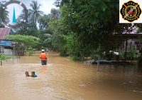 Desa Namun Kecamatan Jaro Tabalong Masih Terendam