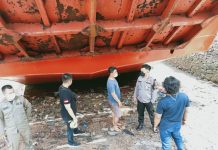 Polres dan Polsek Pulau Laut Utara Lakukan Penyelidikan Penemuan Mayat Bayi di Desa Hilir Muara Kotabaru