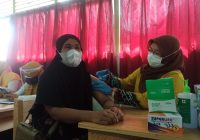 Warga Antusias Sambut Vaksinasi Massal BIN Kalsel