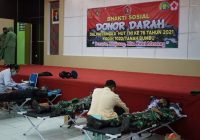 HUT TNI Ke-17, Kodim 1022/Tanah Bumbu Sumbangkan 50 Kantong Darah Ke PMI