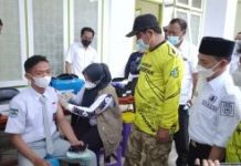 Siswa SMAN 1 Angsana Tanah Bumbu Dapat Vaksin Bergerak untuk Banua Sehat