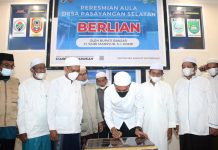 Pembangunan Aula Serbaguna Pesayangan Selatan Telan Dana Desa 2021 Rp 256 Juta Lebih