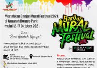 Ikuti Banjar Mural Festival di Amanah Borneo Park Banjarbaru, Kembangkan Potensi Bakat Anak Anda