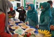 Kampanye Gemar Makan Ikan, Dinas Perikanan dan TP PKK Tanah Bumbu Gelar Lomba Masak