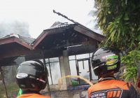 Api Hanguskan Sebuah Rumah di Lok Serapang Pelaihari