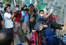 Ibnu Sina Persilakan Kritik Lewat Mural, Asalkan Lakukan Hal Berikut