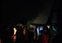Kebakaran di Hapalah Tabalong, Bangunan Terbakar Berbahan Kayu