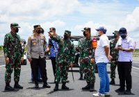 Pangdam VI Mulawarman Cek Kesiapan Kedatangan Presiden Joko Widodo di Tanah Bumbu