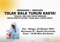 Bartman Gelar Doa Tolak Bala Turun Kasta
