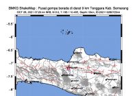 Salatiga-Ambarawa, Jawa Tengah Diguncang 39 Kali Gempa Darat Selama 6 Hari Berturut-turut