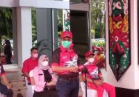 Pj Sekdaprov Lepas Kontingen Peparnas Kalteng untuk Berlaga di Papua