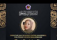 Civitas Akademika Poliban Ucapkan Duka Cita untuk Tiara Nabila