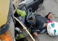 Identitas Pemotor Ditabrak Truk di Simpang Empat LIK Banjarbaru, Warga Pelambuan Banjarmasin