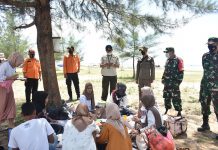 Pengunjung Pantai Batakan Baru Terjaring Penyisiran Satgas Covid-19