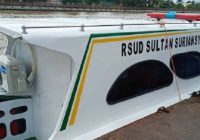 RSUD Sultan Suriansyah Banjarmasin Kini Dilengkapi Ambulans Sungai, Ini Fasilitasnya
