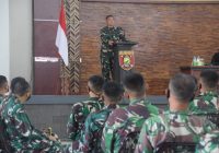 Kasdam VI/Mulawarman Kaji Ulang Latihan Satuan BKO Apter Papua
