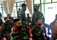 Dandim 1007/Banjarmasin Beri Semangat Dua Personel yang Akan BKO ke Papua