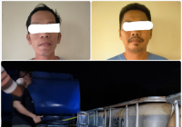 Gelapkan Muatan Minyak Sawit (CPO) di Jalan Trikora, Dua Pria Ini Mendekam Dalam Sel Polsek Banjarbaru Barat