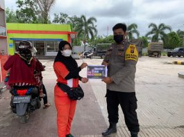 Bhabinkamtibmas LAU HST Ingatkan Warga Durian Gantang Sanksi Hukum Pemberi dan Penerima Pungli