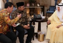 Menteri Agama Bertemu Gubernur Makkah Sampaikan Kebijakan Penyiapan Jemaah Umrah Indonesia
