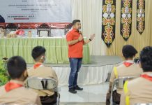 Bang Dhin Minta Pramuka Turut Gotong Royong Implementasikan Pancasila