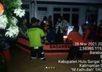 Keluarga Sekda HST Turut Dievakuasi, Pagi Ini Banjir Mulai Surut