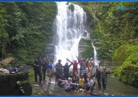 Wisata Baru Air Terjun Batarius di Kabupaten Balangan Kalsel