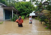 7 Desa di Kabupaten Balangan Kalsel Dikepung Banjir, Kedalaman Hingga 1,5 Meter