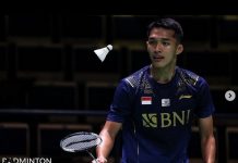 Ahsan/Hendra Terhenti di Babak 16 Besar, Jonatan Christie Lolos Perempatfinal Kejuaraan Asia 2022