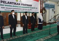 Wali Kota Lantik Pengurus Baznas Periode 2021-2026