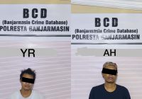 Sabu Banjarmasin, Polsek Barat Amankan 2 TSK Warga Gang Serumpun